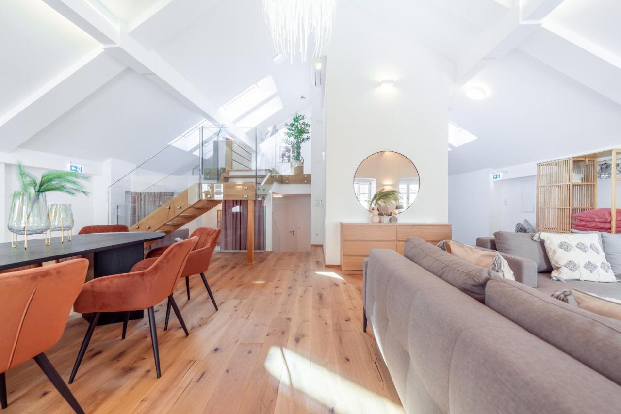 Penthouse Maxfux Direkt In Der Fussgaengerzone 130M2 Apartment Krems an der Donau Exterior photo